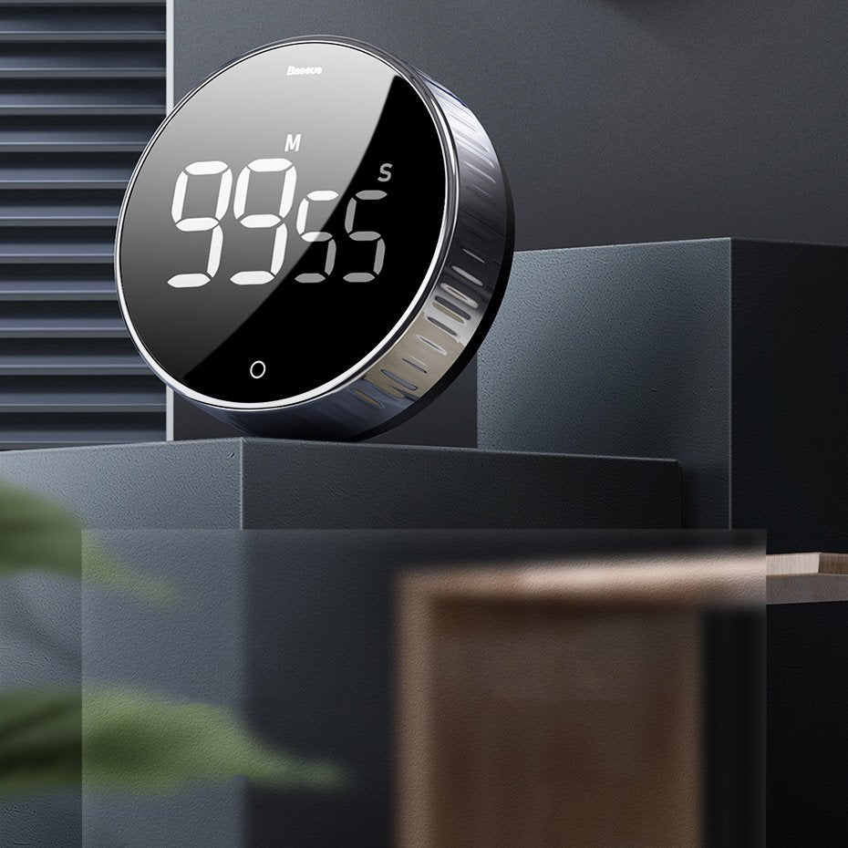 Computer Accessories – Rotating timer, electronic timer, black - Carlat