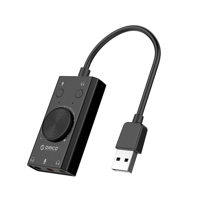Computer Accessories – SC2 external multifunctional USB-A sound card - Carlat