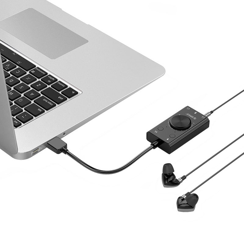 Computer Accessories – SC2 external multifunctional USB-A sound card - Carlat