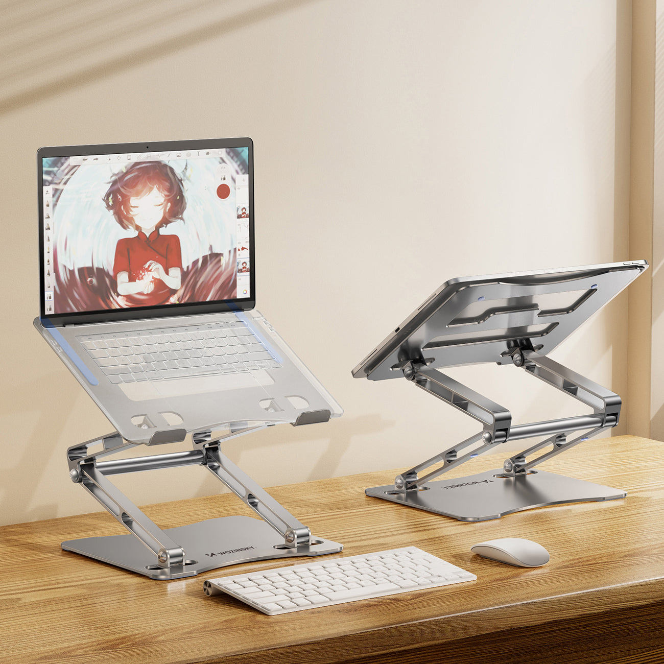 Computer Accessories – SET Aluminum laptop stand 360 + smartphone - Carlat