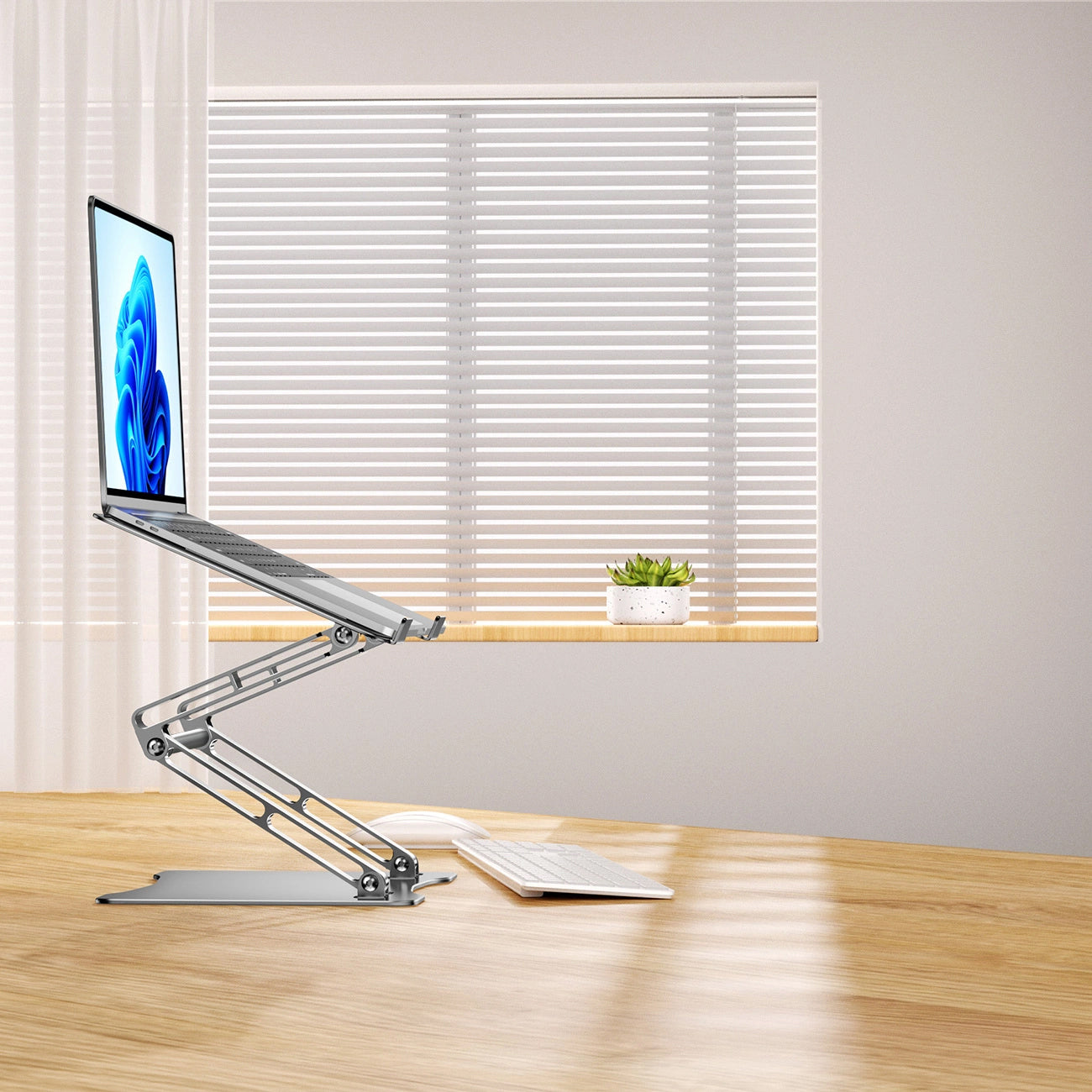 Computer Accessories – SET Aluminum laptop stand 360 + smartphone - Carlat
