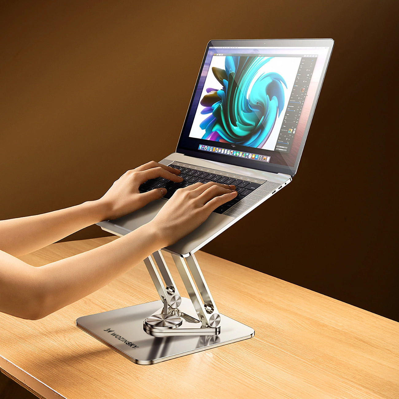 Computer Accessories – SET Aluminum laptop stand 360 + smartphone - Carlat