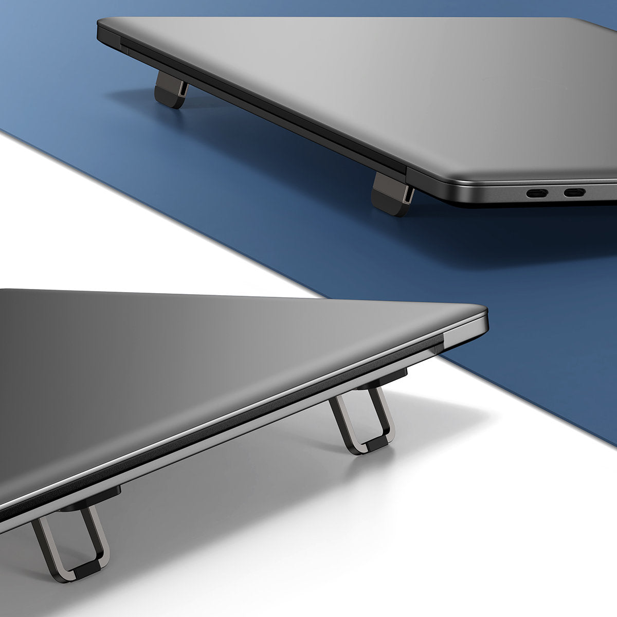 Computer Accessories – Stands, glued, foldable laptop feet, 2 pcs. - Carlat