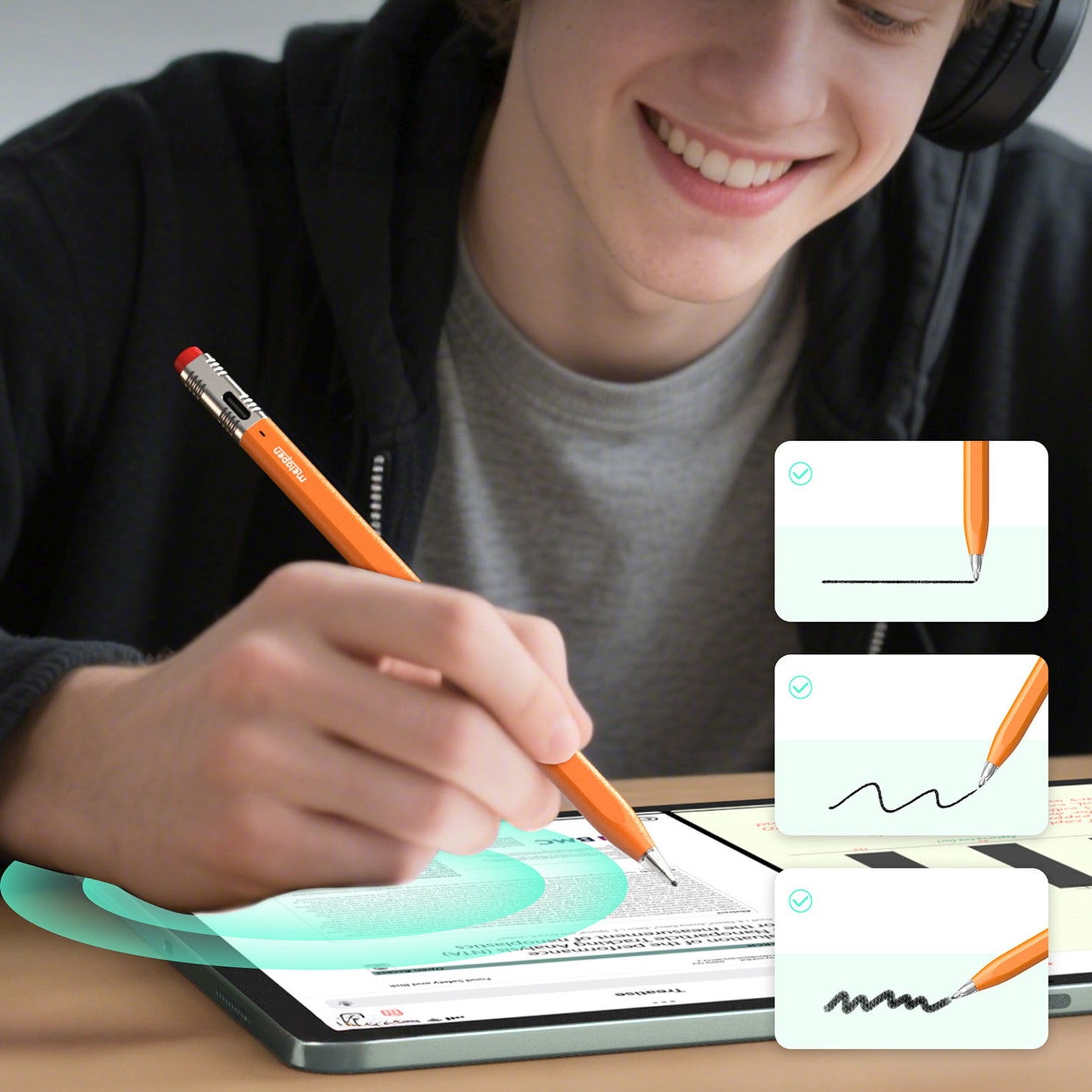Computer Accessories – Stylus for iPad 3 USB-C tips Pencil - Carlat