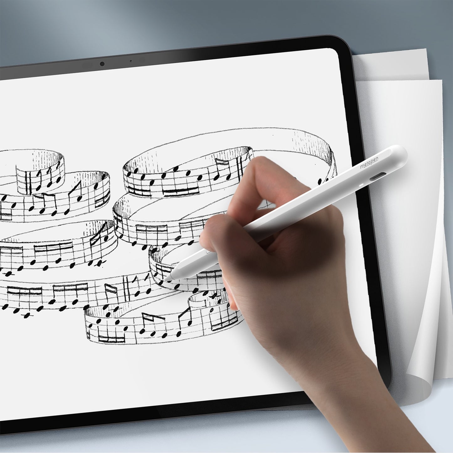 Computer Accessories – Stylus for iPad Pencil A12 - white - Carlat