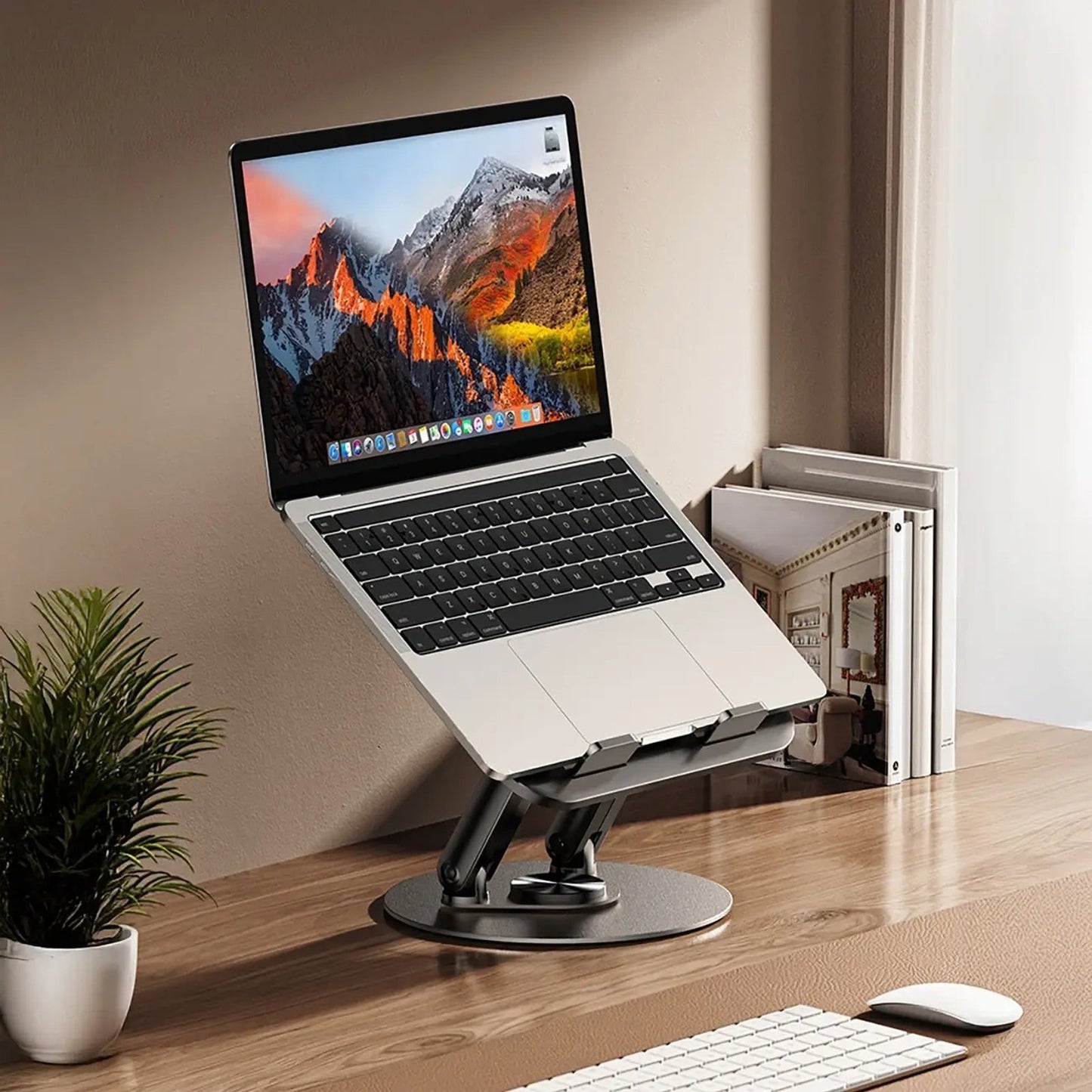 Computer Accessories – Swivel stand for tablet laptop - black - Carlat
