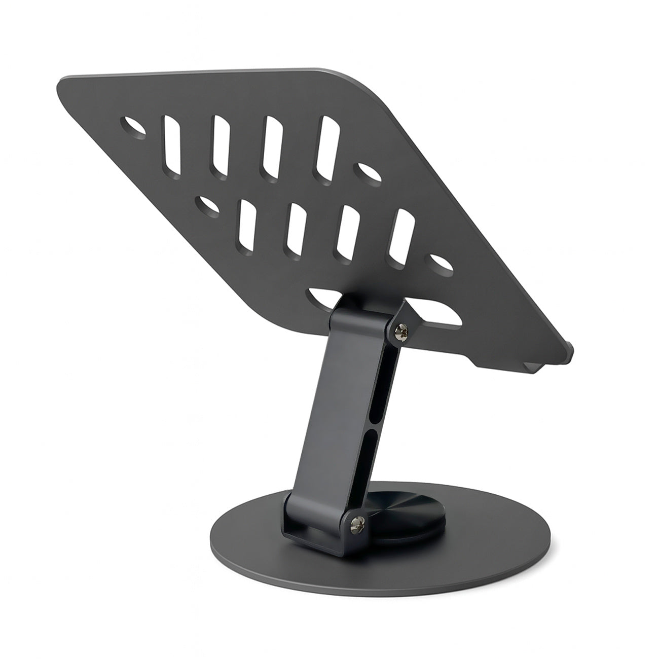 Computer Accessories – Tablet stand, foldable 360 degrees - gray - Carlat