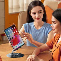 Computer Accessories – Tablet stand, foldable 360 degrees - gray - Carlat