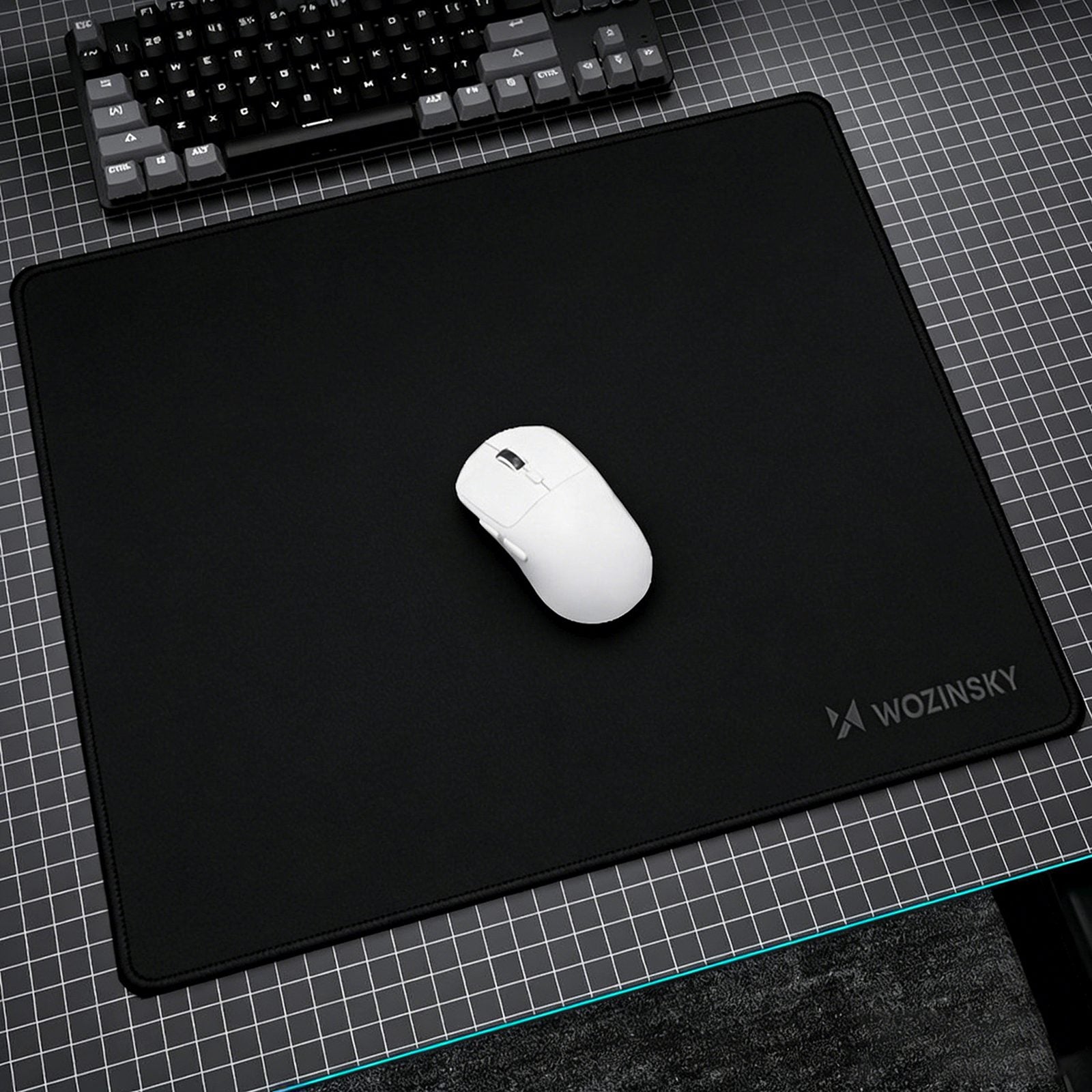 Computer Accessories – Waterproof gaming desk pad 350x250mm - black - Carlat