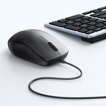 Computer Accessories – Wired optical mouse 1200 DPI - black - Carlat