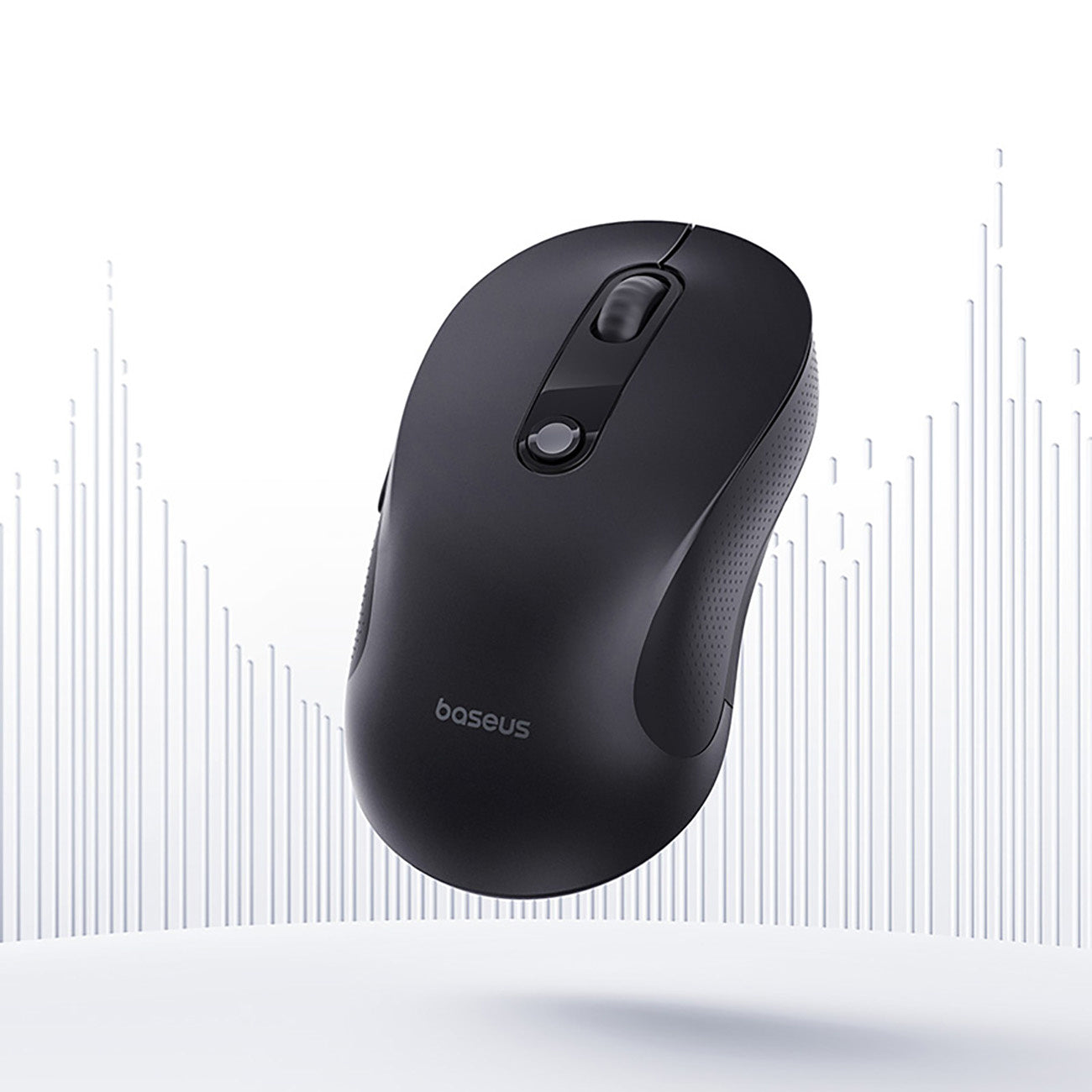 Computer Accessories – Wireless ergonomic Bluetooth mouse F02 - black - Carlat