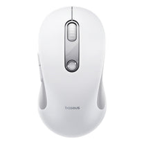 Computer Accessories – Wireless ergonomic Bluetooth mouse F02 - white - Carlat