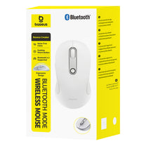 Computer Accessories – Wireless ergonomic Bluetooth mouse F02 - white - Carlat
