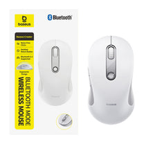 Computer Accessories – Wireless ergonomic Bluetooth mouse F02 - white - Carlat