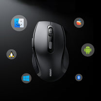 Computer Accessories – Wireless ergonomic optical mouse, 5 buttons, 1600 - Carlat