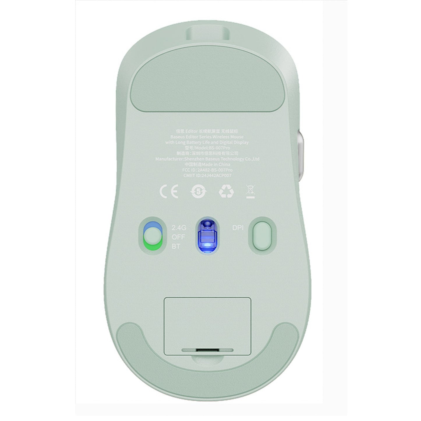 Computer Accessories – Wireless mouse with battery indicator 4000DPI 800mAh - Carlat