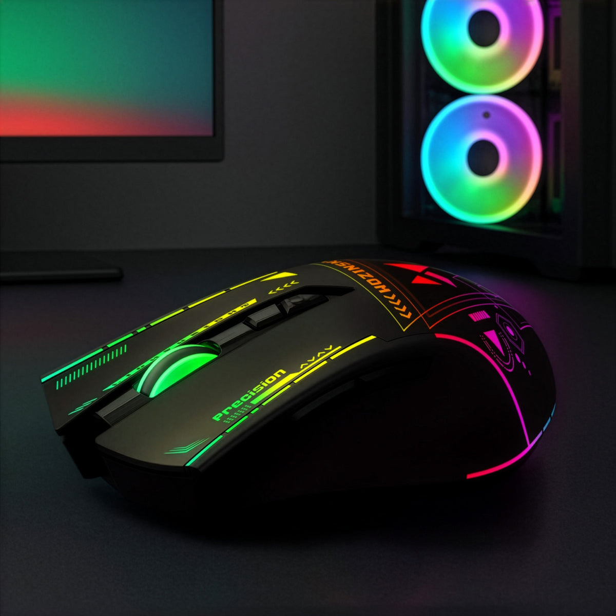 Computer Accessories – Wireless optical gaming mouse with rechargeable battery - Carlat