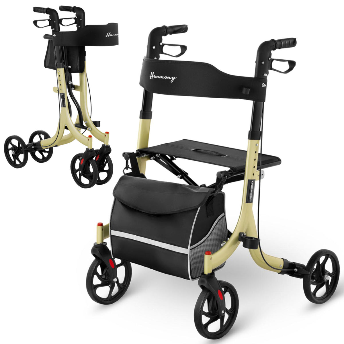 Construction – Balcony walker support for seniors with seat and - Carlat