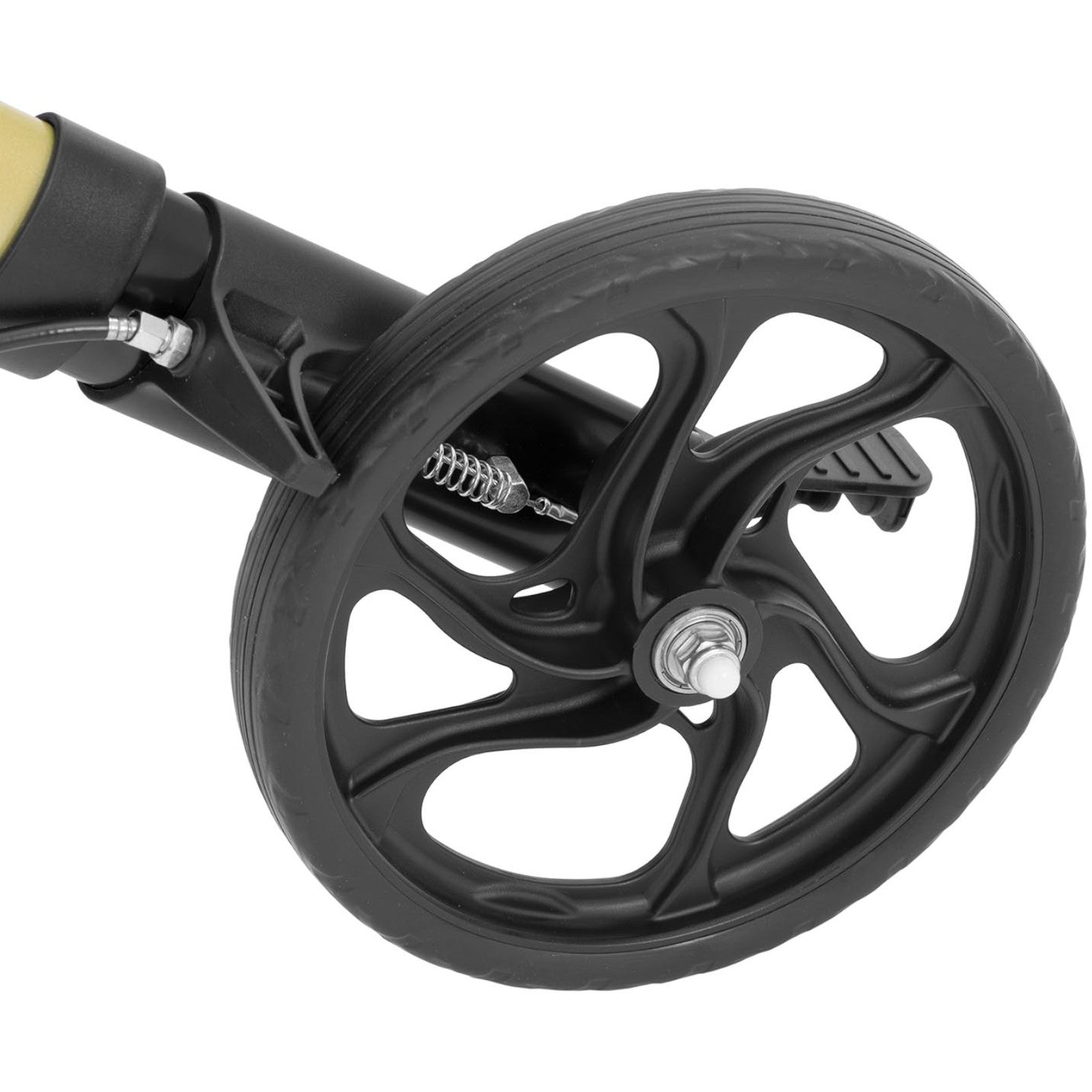 Construction – Four-wheeled foldable walker walker for seniors with a - Carlat