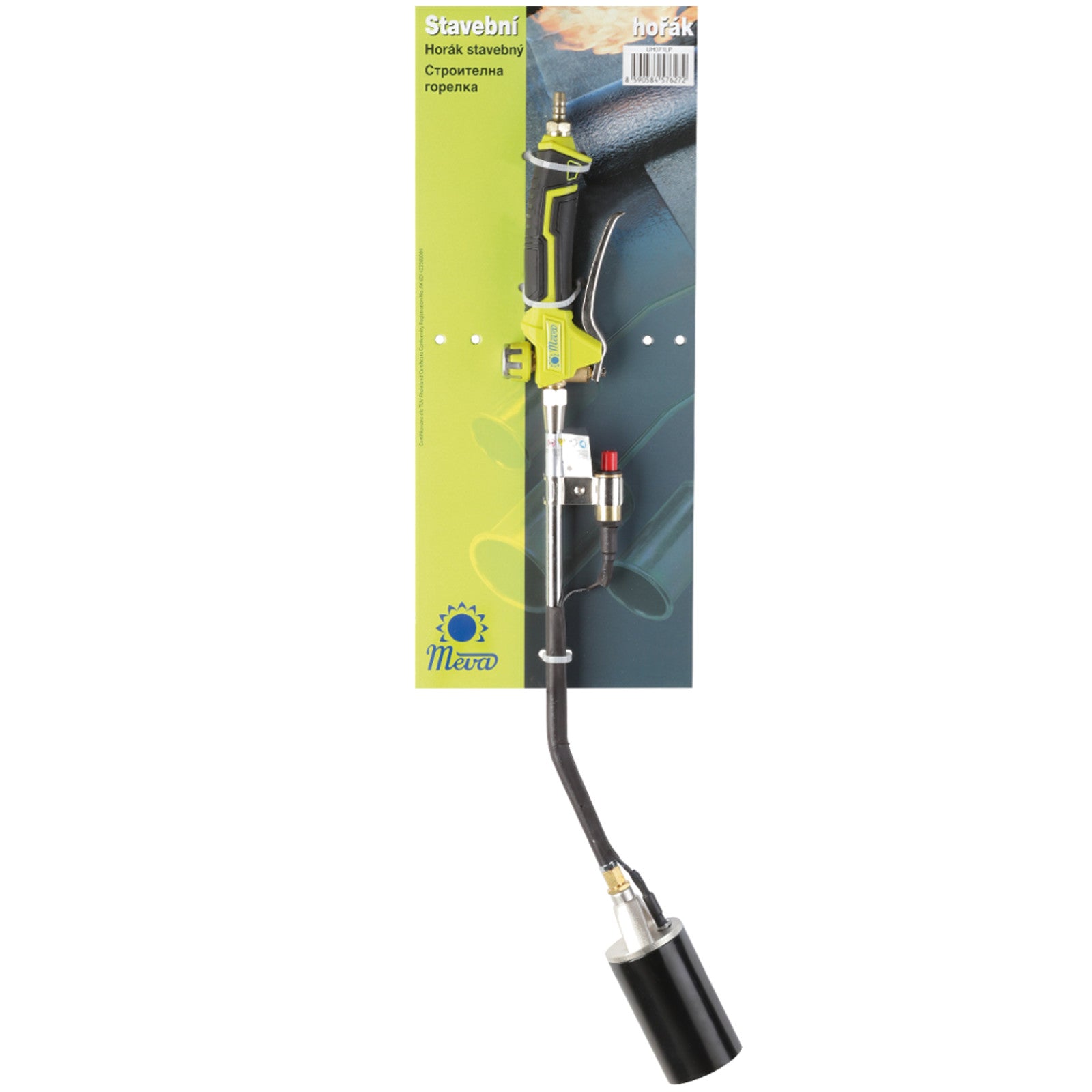 Construction burner gas burner for the insulation of tar papa LPG gas 35 kW + PIEZO BOILER - Carlat