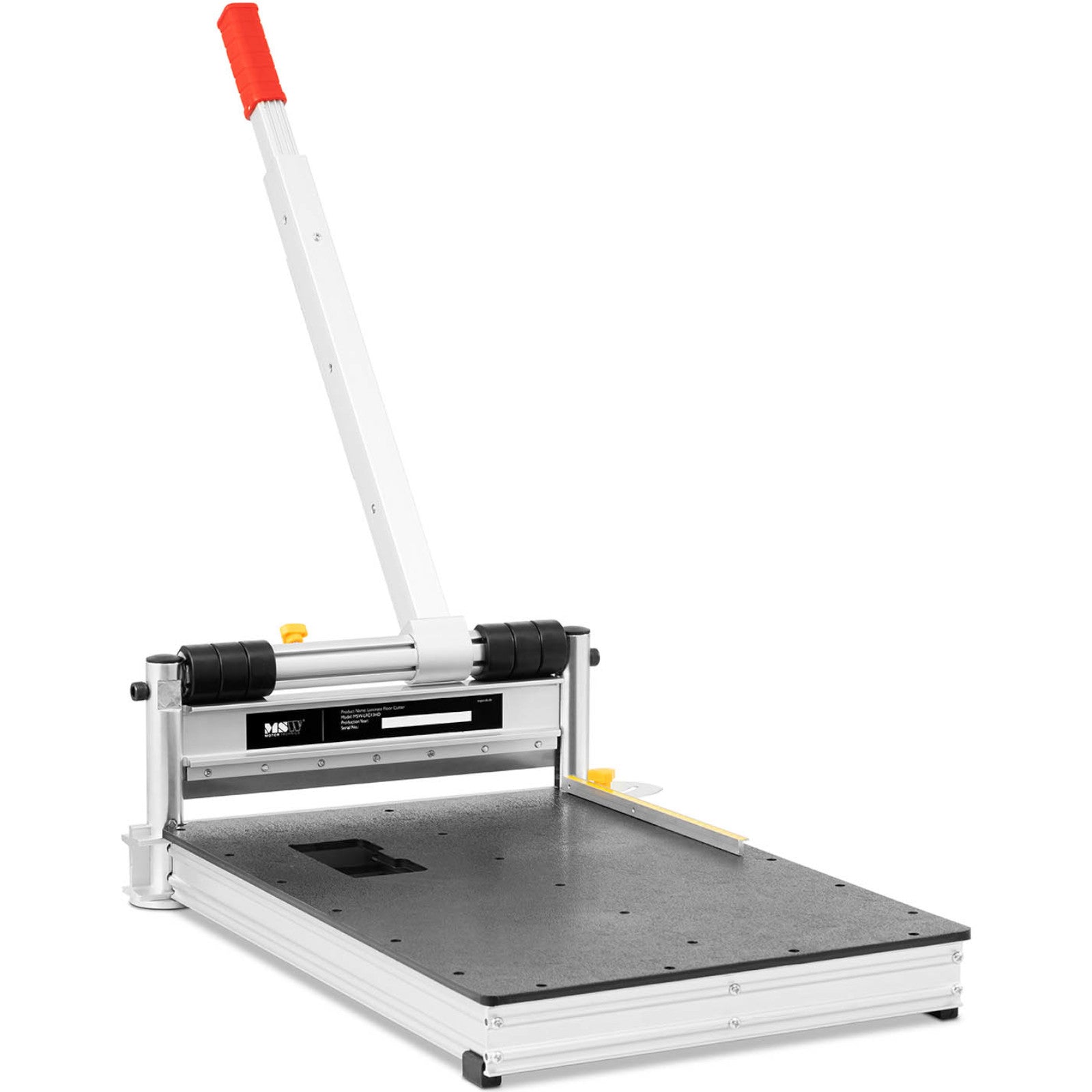Construction tools – Guillotine machine for cutting laminated panels at - Carlat