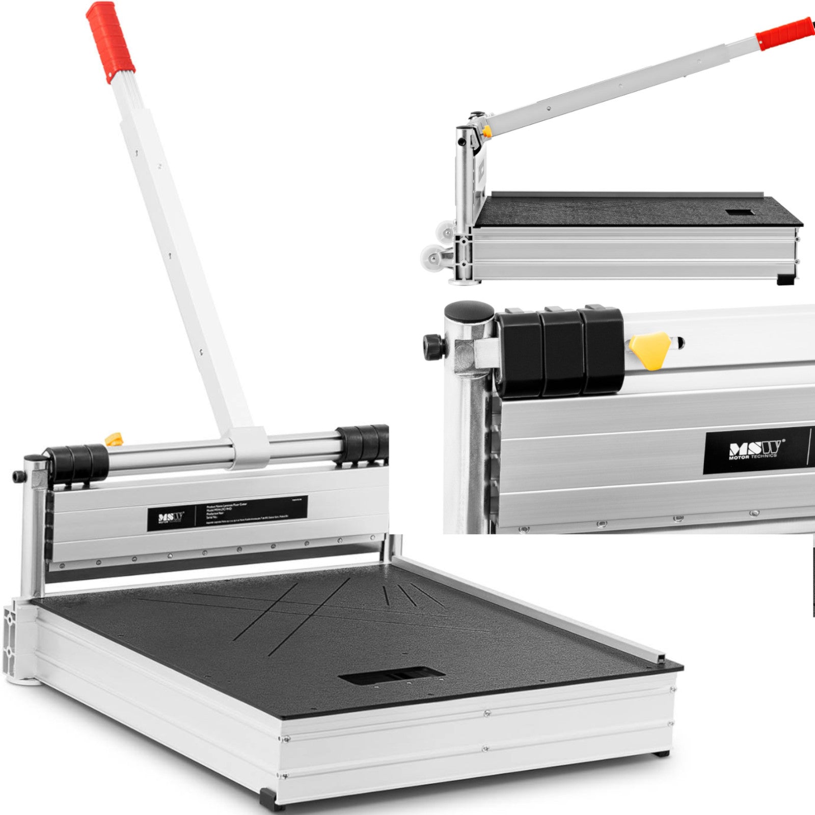 Construction tools – Guillotine machine for cutting laminated panels at - Carlat