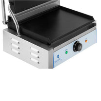 Contact barbecue contact bipartite smooth PANINI 2200W 230V Royal Catering - Carlat