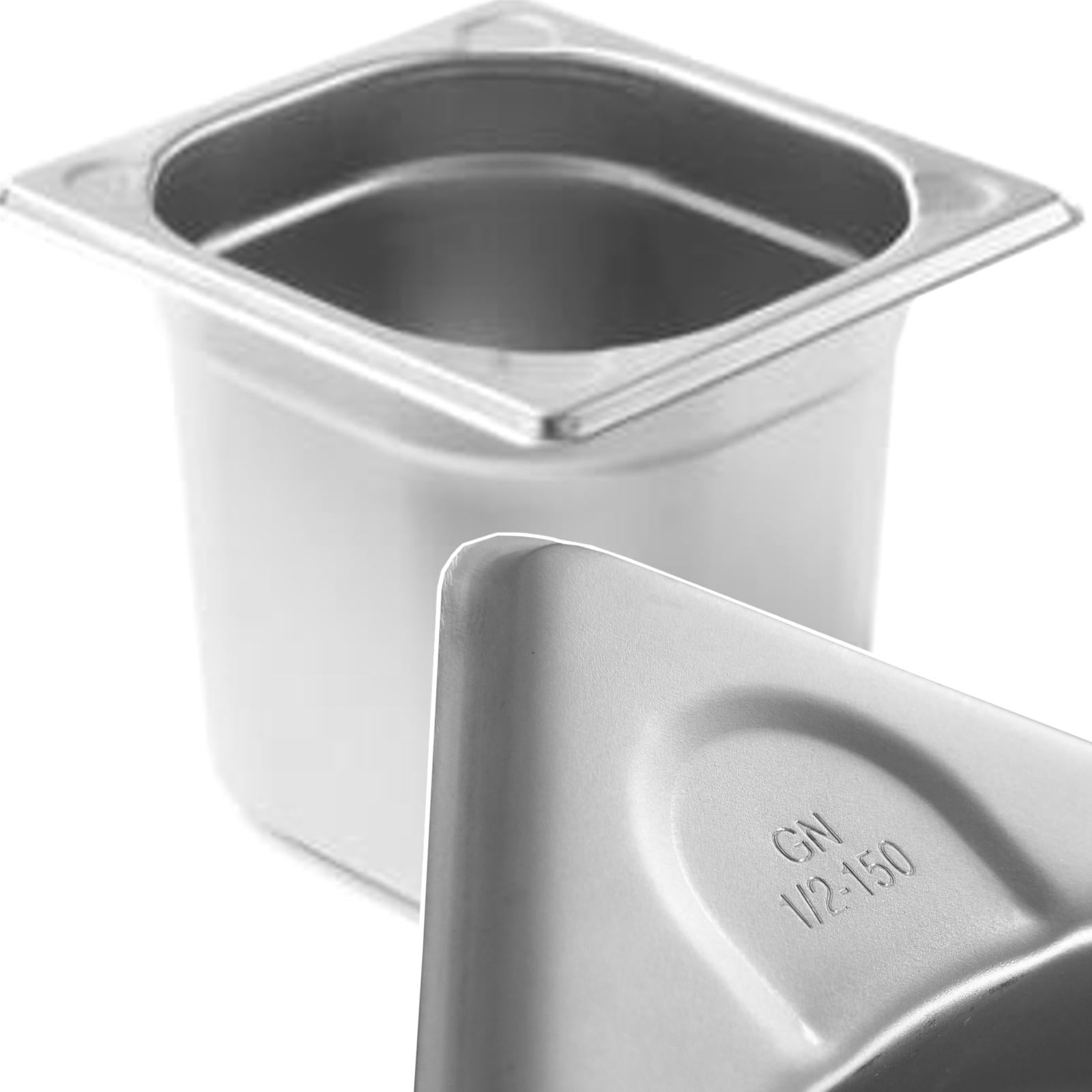Container GN 1/6 Kitchen Line 150 mm - Hendi 806647 - Carlat