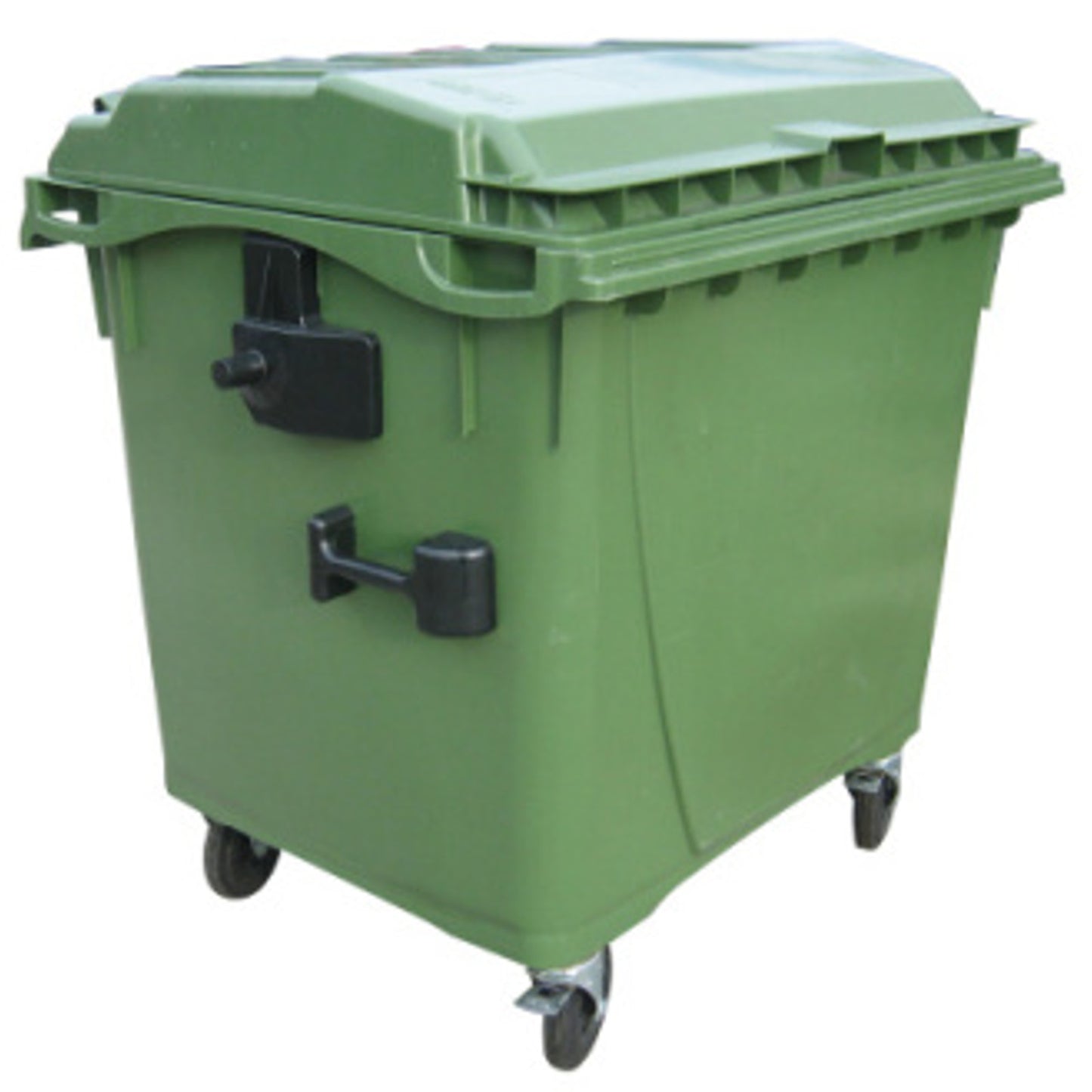 Container for collection of waste and municipal waste ATSTA Europlast Austria - green 1100L - Carlat