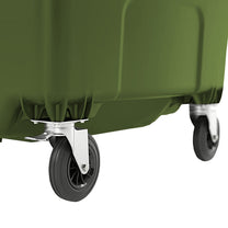 Container for municipal waste PZH EN 840-2 DIN 1100L - green - Carlat