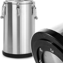 Container thermal steel thermos for food transport 35L - Hendi 71302 - Carlat