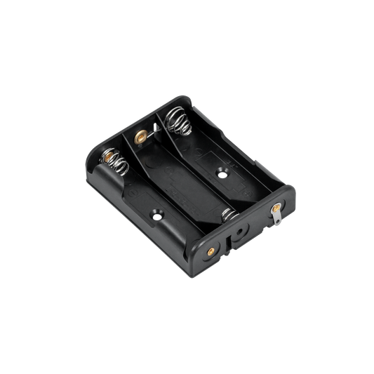 Containers and bins for batteries and – Flat 3xAA Battery Holder - Carlat