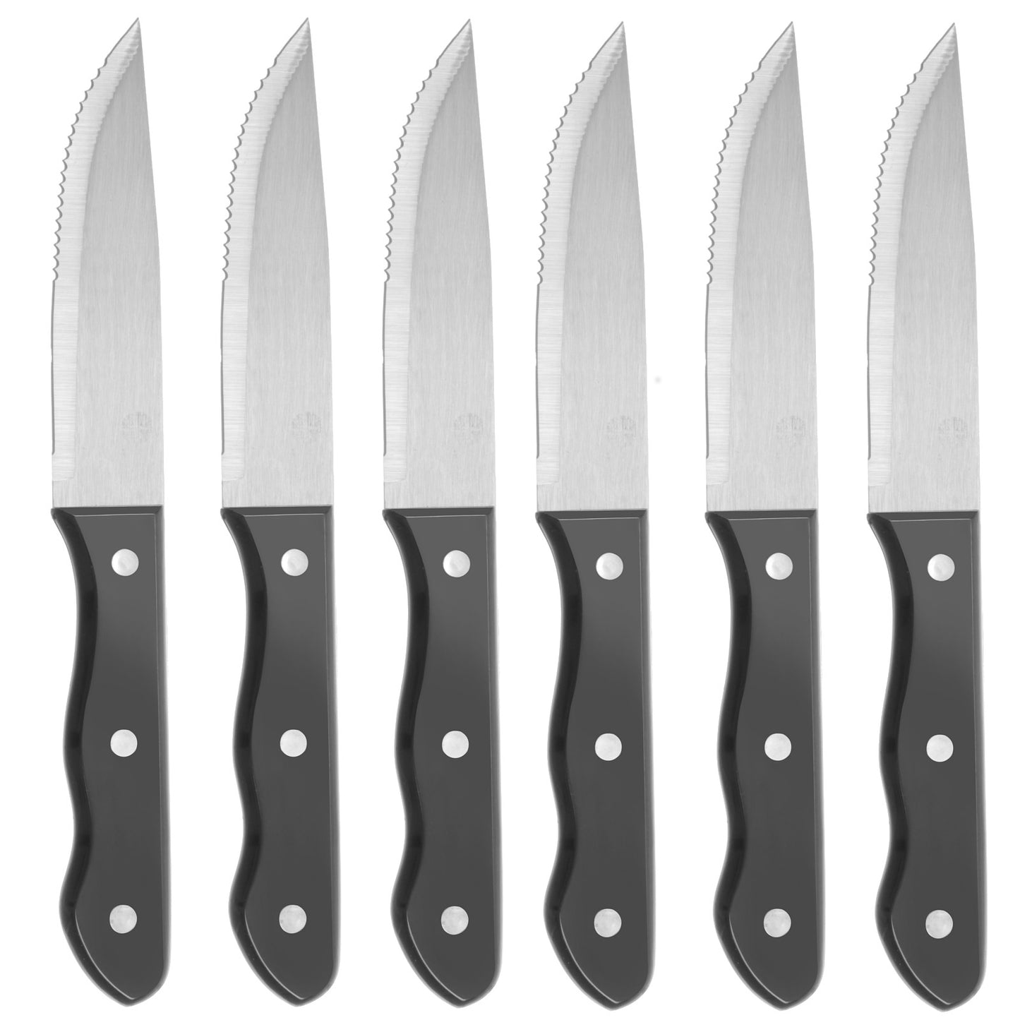 Cookie Cutters – Stainless steel steak knife, wide blade, 250 - Carlat