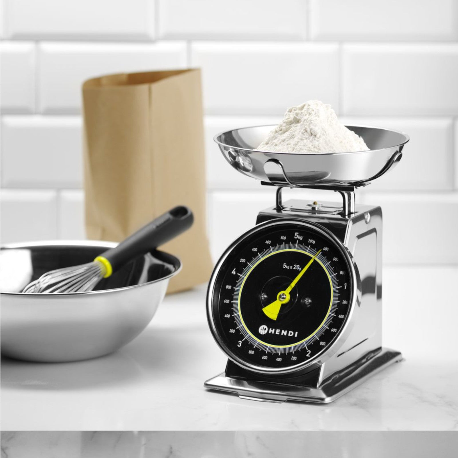Cooking Thermometer Accessories – Analogue kitchen scale with STEEL pan, - Carlat