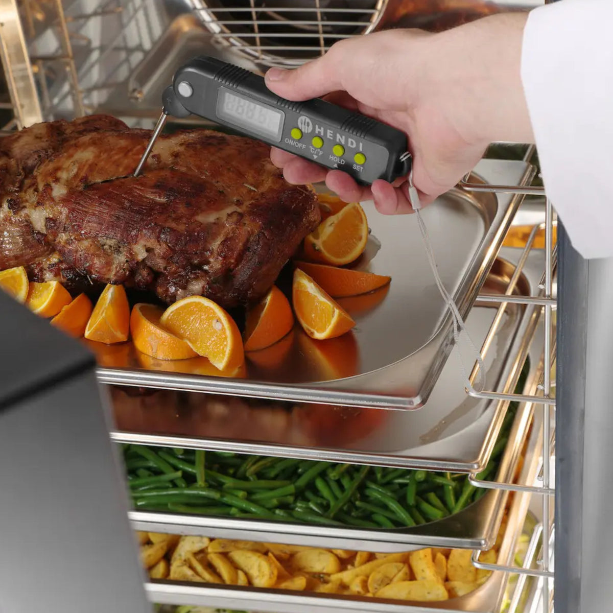 Cooking Thermometer Accessories – Digital gastronomic thermometer with foldable probe - Carlat
