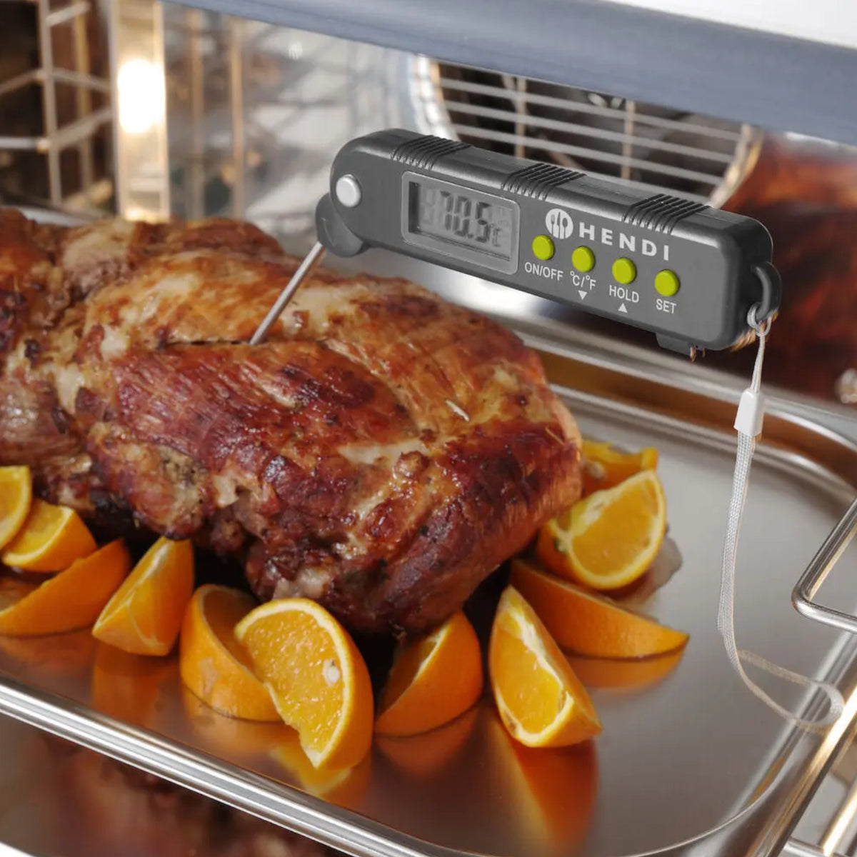 Cooking Thermometer Accessories – Digital gastronomic thermometer with foldable probe - Carlat