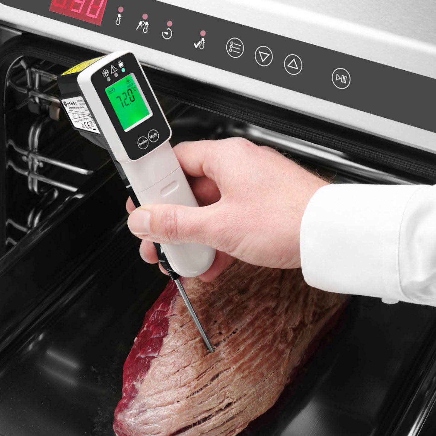 Cooking Thermometer Accessories – Digital infrared HACCP gastronomic thermometer with - Carlat