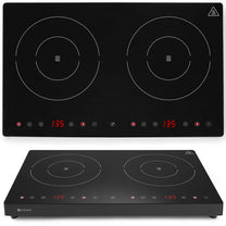 Cooktops – Adjustable induction cooker with touch panel 2 heating - Carlat