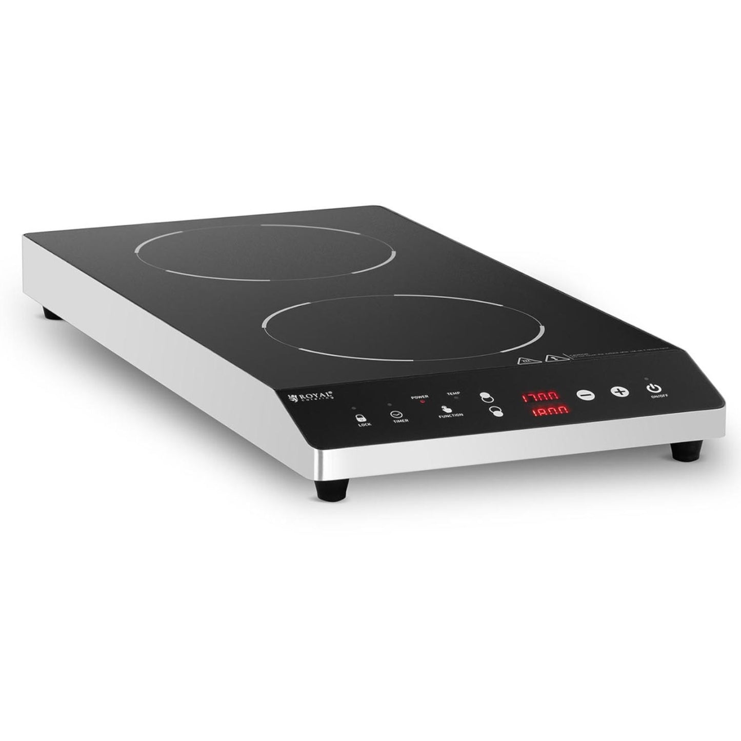 Cooktops – Cooker, adjustable induction hob, 2 cooking zones, dia. - Carlat