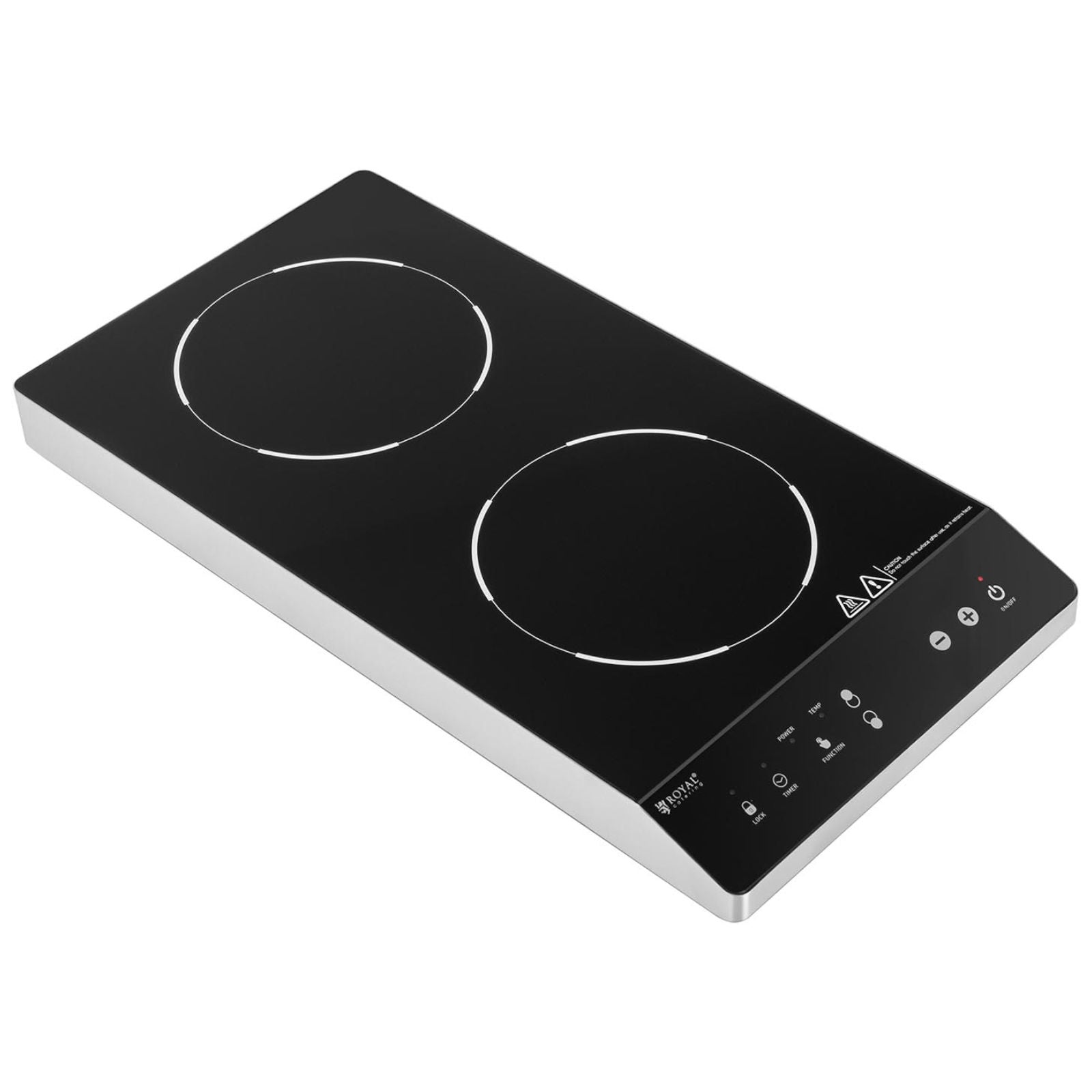 Cooktops – Cooker, adjustable induction hob, 2 cooking zones, dia. - Carlat