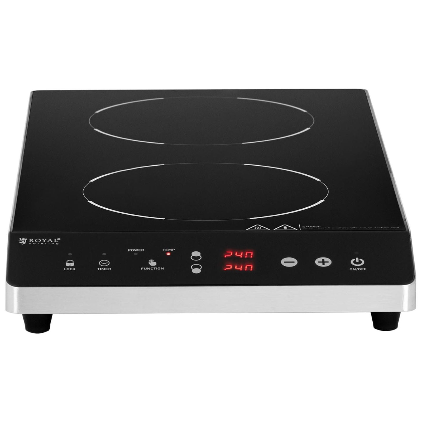 Cooktops – Cooker, adjustable induction hob, 2 cooking zones, dia. - Carlat