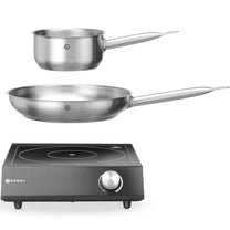Cooktops – Cooking set portable induction cooker saucepan frying pan - Carlat
