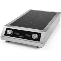 Cooktops – Double induction cooker 2x 3500W model 7000 Hendi - Carlat