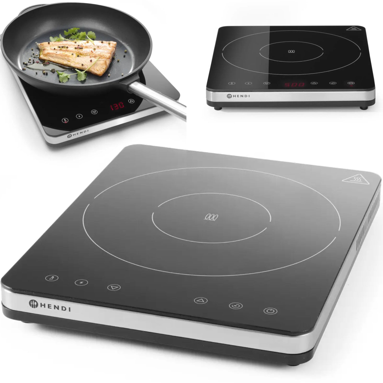 Cooktops – Kuchenka płyta indukcyjna 2000W - Hendi 239230 - Carlat