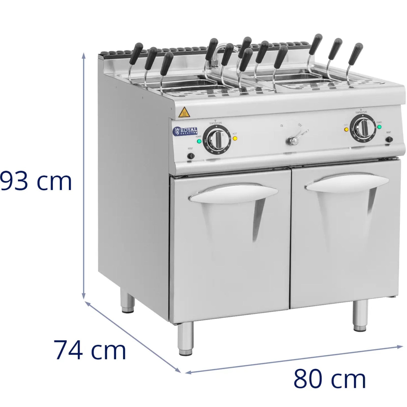 Cooktops – Pasta maker electric pasta cooker 18 kW 400 - Carlat