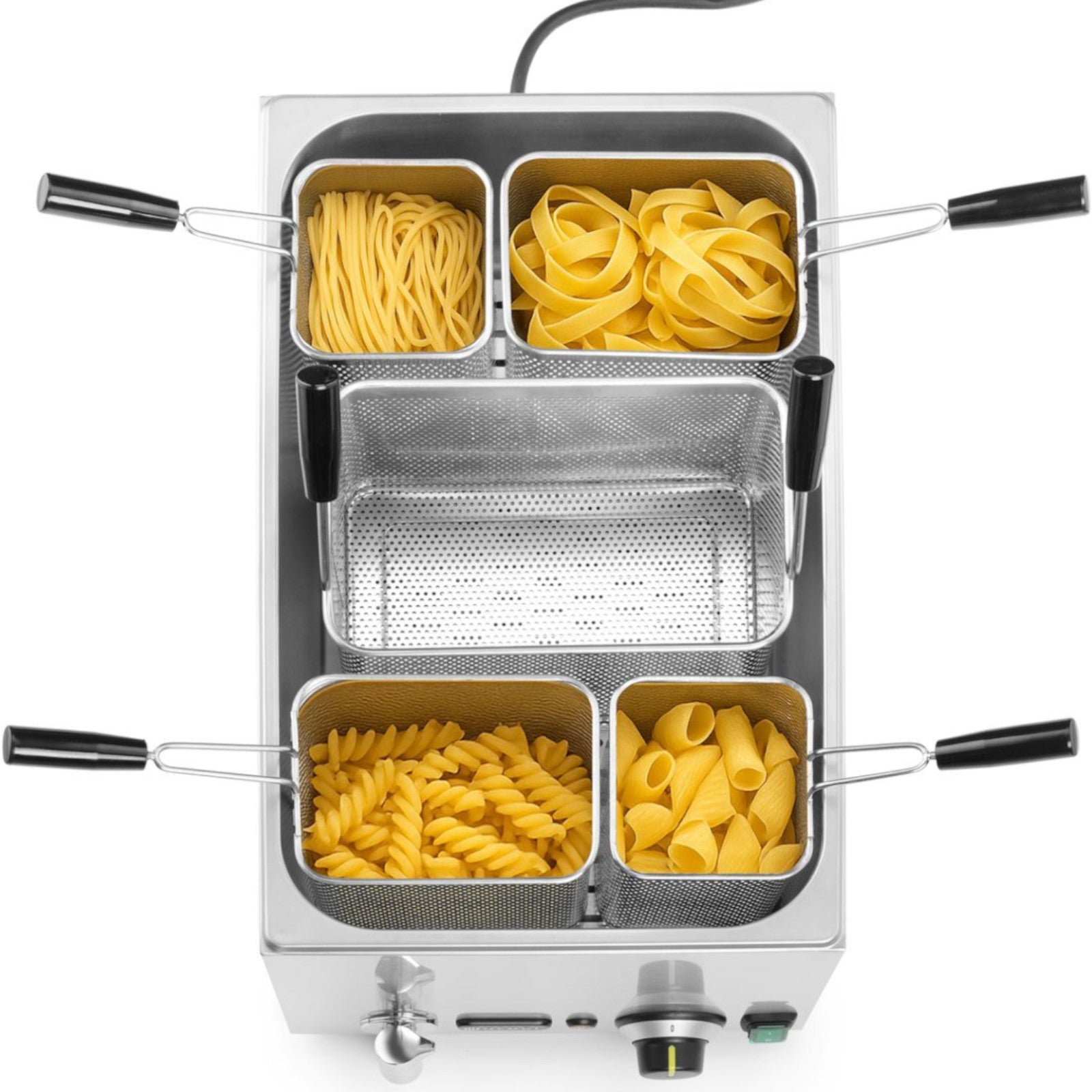 Cooktops – Pasta maker, pasta cooker, 5 baskets, 25 l, - Carlat