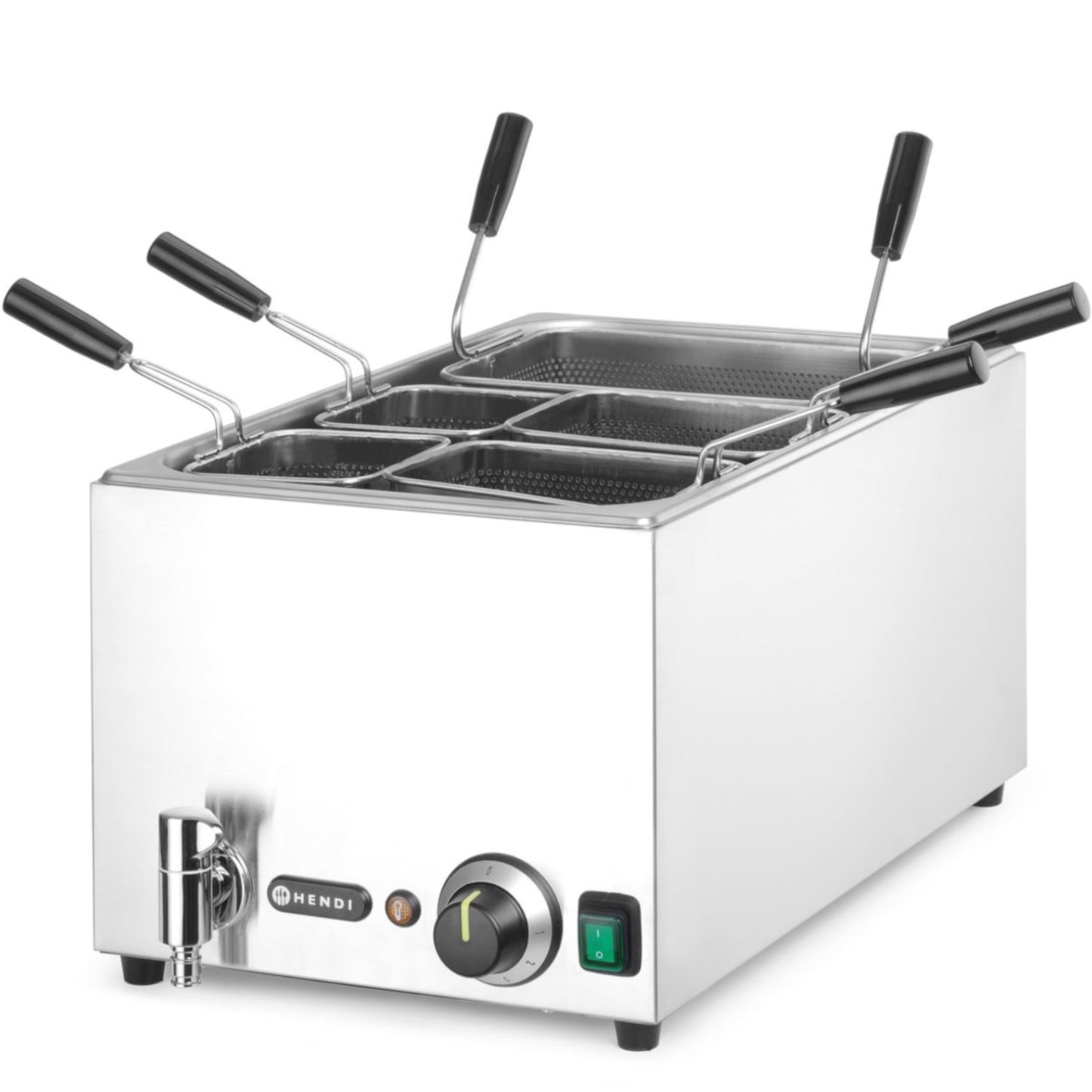 Cooktops – Pasta maker, pasta cooker, 5 baskets, 25 l, - Carlat