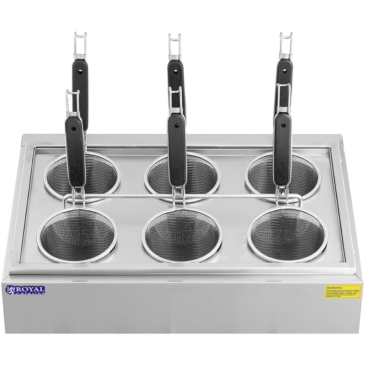Cooktops – Pasta maker, pasta cooker with taps, 6 baskets, - Carlat