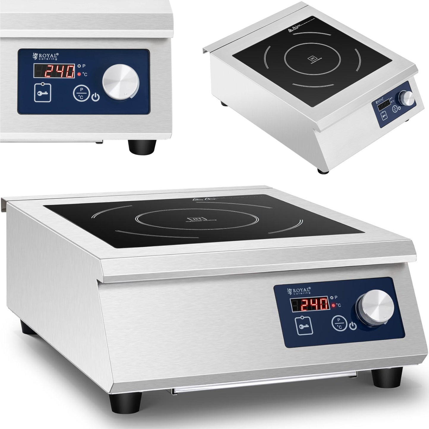 Cooktops – Portable adjustable induction hob diameter. 33 cm 5000 - Carlat