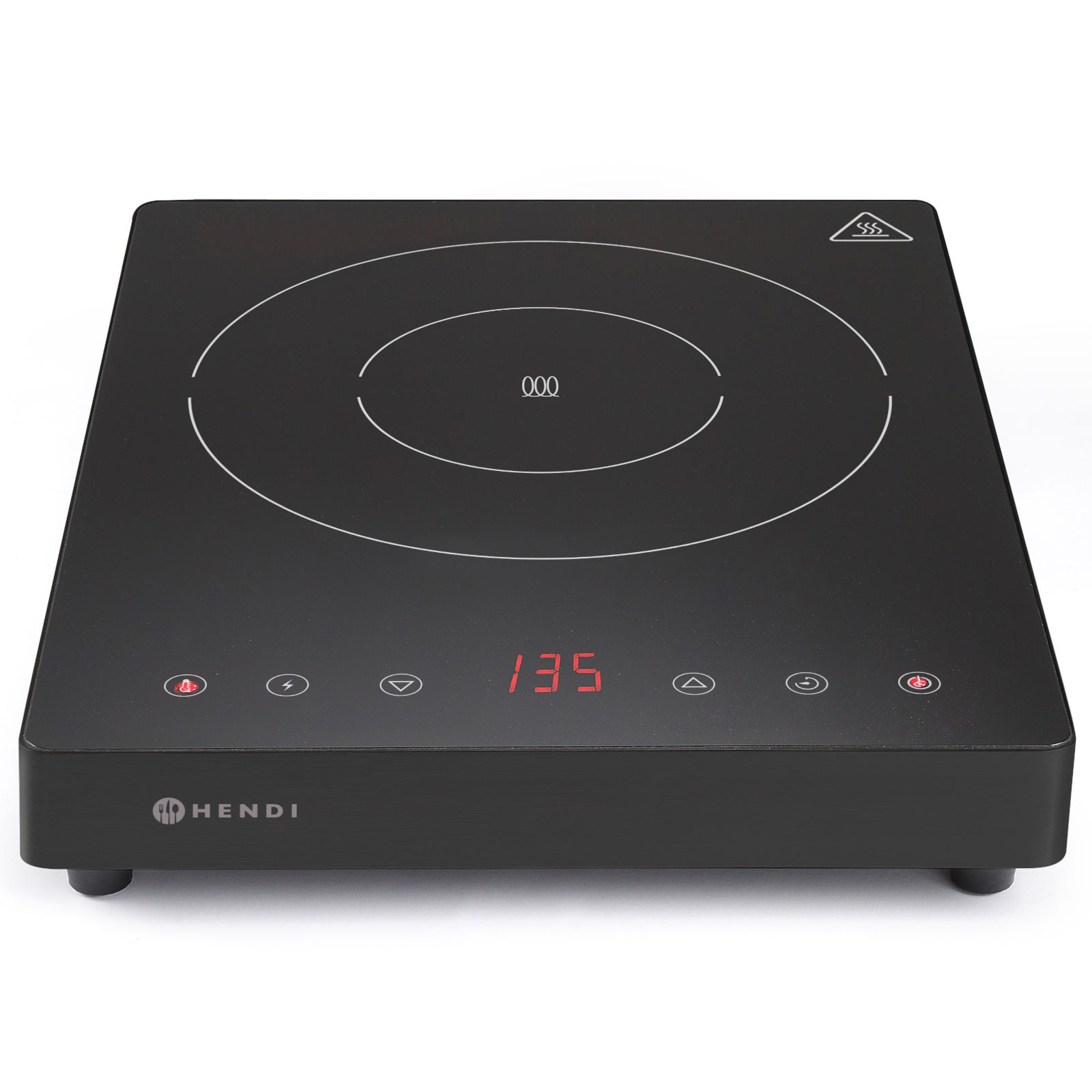 Cooktops – Portable induction cooker with touch panel, 1 Black - Carlat